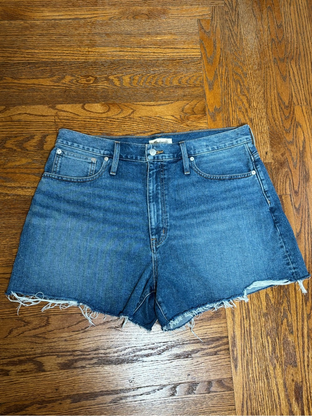 Madewell  Distressed Denim Cutoff Shorts - Size 33